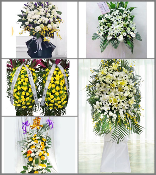 北京东城区龙潭街道华城社区白事花篮预定